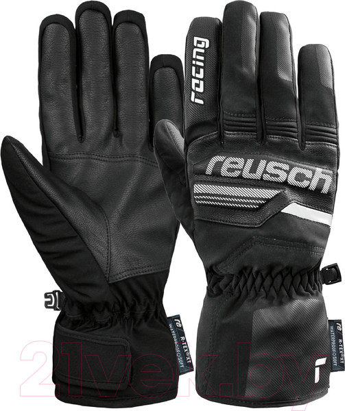 Изображение товара Перчатки лыжные Reusch Ski Race VC R-Tex XT / 6201257-7701 (р-р 7.5, Black/White)