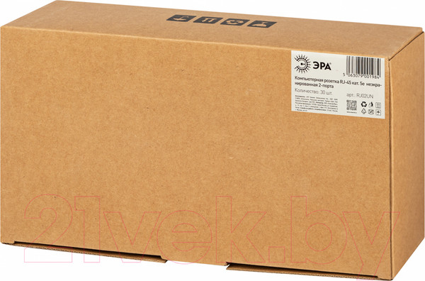 Изображение товара Розетка ЭРА RJ-45 / Б0056902 (30шт)