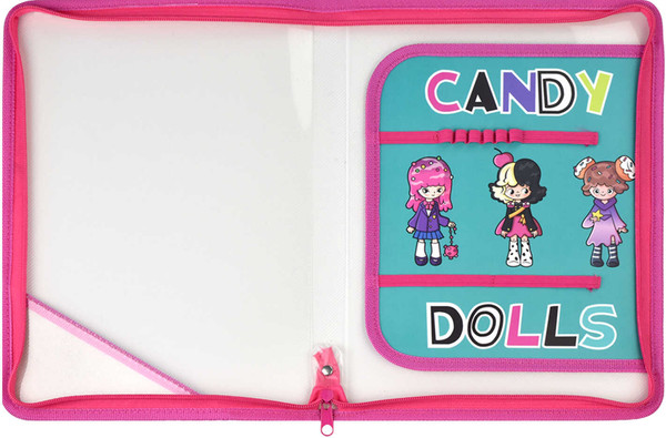 Изображение товара Папка для тетрадей Феникс+ Сладкие куколки / 62522