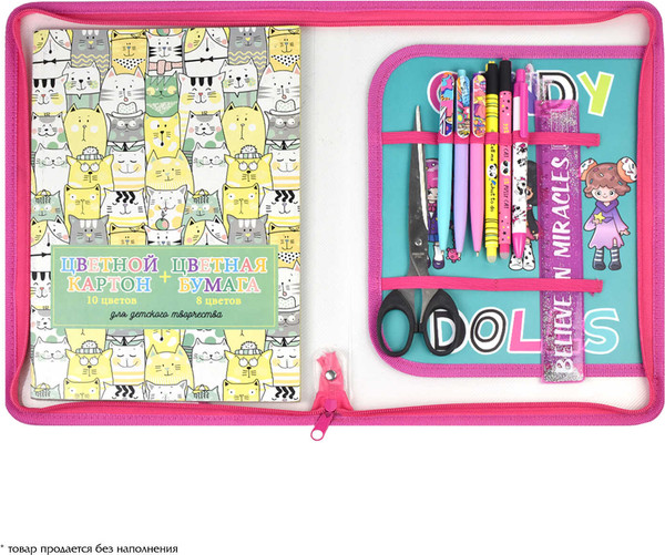 Изображение товара Папка для тетрадей Феникс+ Сладкие куколки / 62522