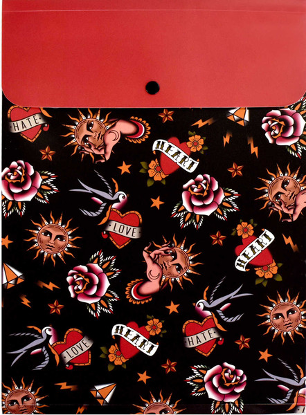 Изображение товара Папка для бумаг Феникс+ Олд скул тату / 63119