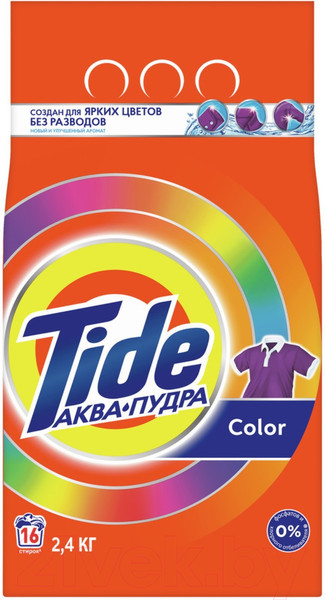 Изображение товара Стиральный порошок Tide Color (Автомат, 2.4кг)