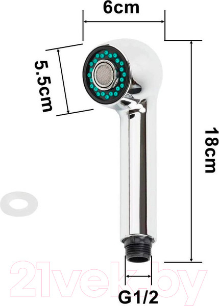 Изображение товара Лейка ручного душа Ledeme L26