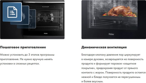 Изображение товара Электрический духовой шкаф Haier HOQ-P16AS5GW
