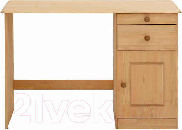 Изображение товара Письменный стол Dipriz Вадим / Д.4246 (белый/лак)