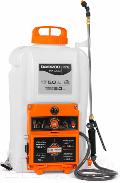 Изображение товара Опрыскиватель аккумуляторный Daewoo Power FA 20 Li