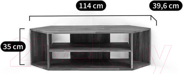 Изображение товара Тумба Dipriz Эдгар Д.50162 (дуб/масло)