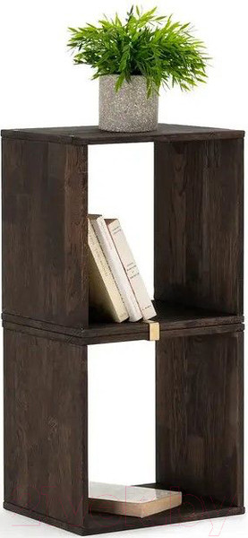 Изображение товара Полка Dipriz Эдгар / Д.90013.3 (черный дуб/бейц масло)