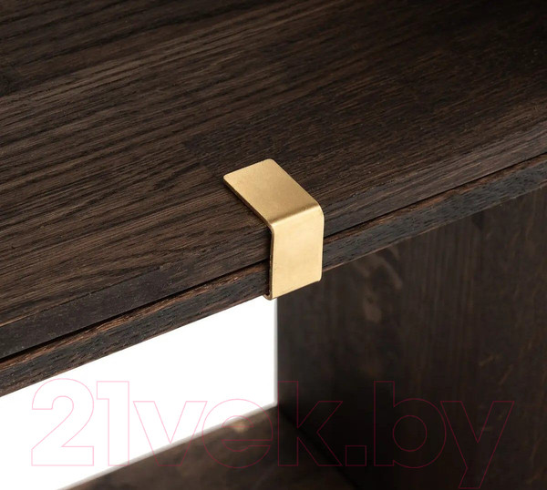 Изображение товара Полка Dipriz Эдгар / Д.90013.3 (черный дуб/бейц масло)