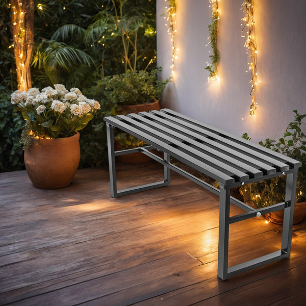 Изображение товара Скамья садовая Sundays Relax СКМ-1 (черный)