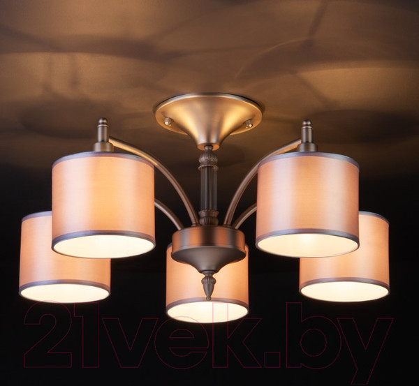 Изображение товара Люстра Евросвет Adagio 60080/5 (сатин/никель)