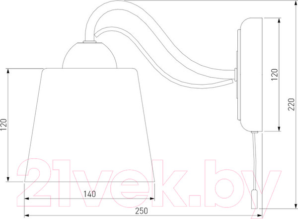 Изображение товара Бра Евросвет Betty 70062/1 (белый)