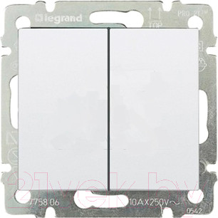 Изображение товара Выключатель Legrand Valena 694266 (белый)