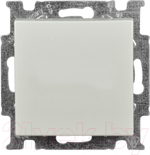 Изображение товара Выключатель ABB Basic 55 1012-0-2192 (шале-белый)