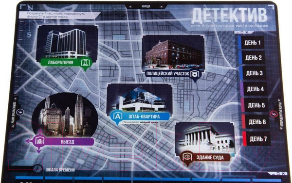 Изображение товара Настольная игра GaGa Детектив. Игра о современном расследовании / GG134