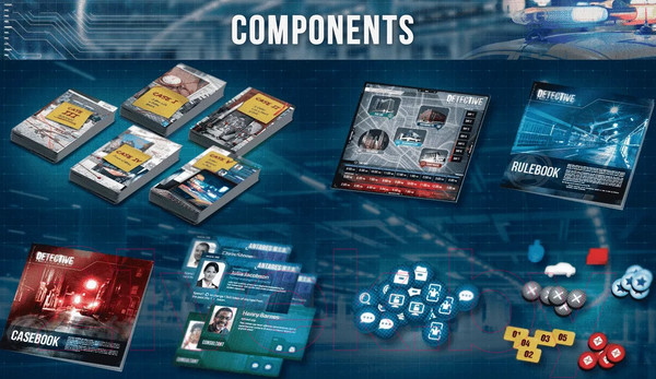 Изображение товара Настольная игра GaGa Детектив. Игра о современном расследовании / GG134