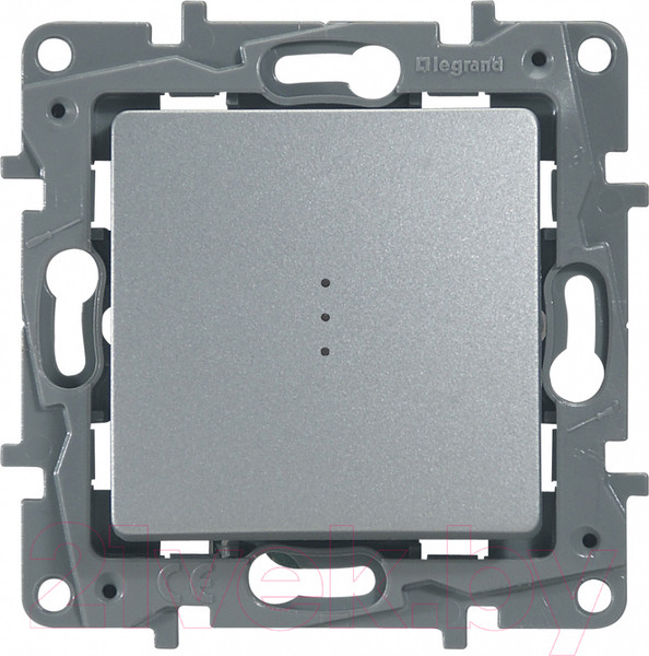 Изображение товара Выключатель Legrand Etika 672415 (алюминий)