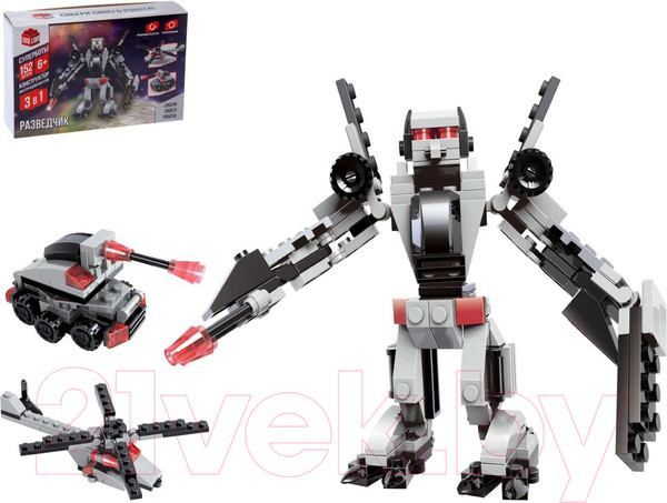 Изображение товара Конструктор Unicon Робот Разведчик / 1800384
