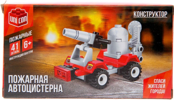 Изображение товара Конструктор Unicon Пожарная автоцистерна / 1649821