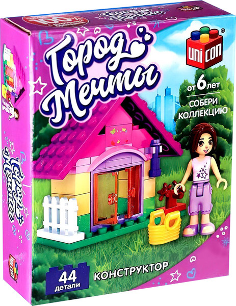 Изображение товара Конструктор Unicon Город Мечты Садовый домик / 5164151