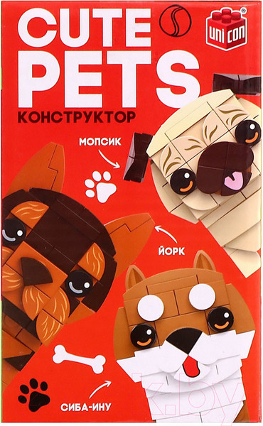 Изображение товара Конструктор Unicon Cute pets Йорк / 9278944