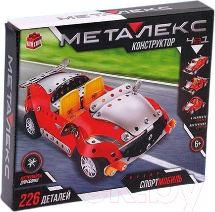 Изображение товара Конструктор Unicon Спортмобиль / 2424072