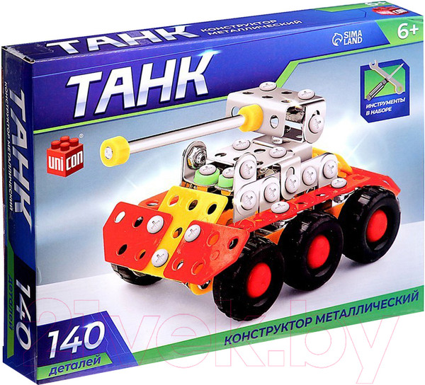 Изображение товара Конструктор Unicon Танк / 9315133