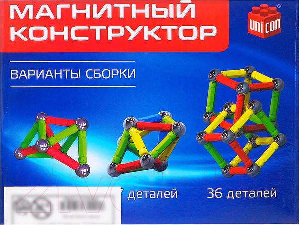 Изображение товара Конструктор магнитный Unicon 1371059