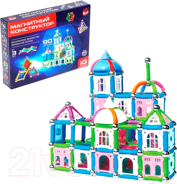 Изображение товара Конструктор магнитный Unicon Сказочный замок / 1387371
