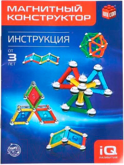 Изображение товара Конструктор магнитный Unicon Сказочный замок / 1387371