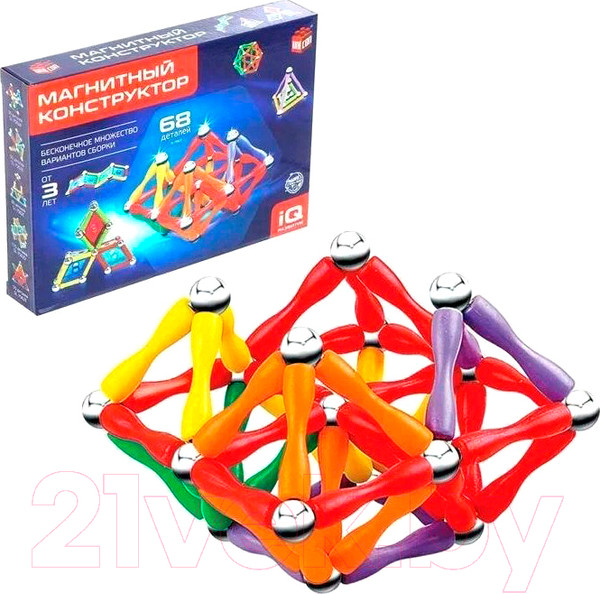 Изображение товара Конструктор магнитный Unicon Необычные фигуры / 1387368