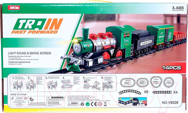 Изображение товара Железная дорога игрушечная Sima-Land Классик / 734990