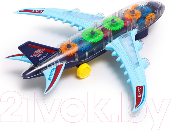 Изображение товара Самолет игрушечный Sima-Land Шестеренки / 7817362