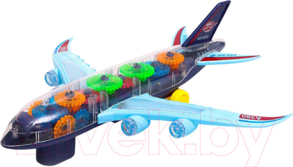 Изображение товара Самолет игрушечный Sima-Land Шестеренки / 7817362