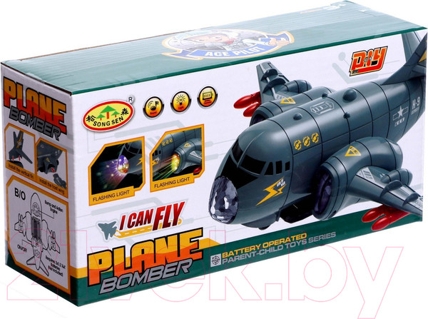 Изображение товара Самолет игрушечный Sima-Land Транспортный / 7183803