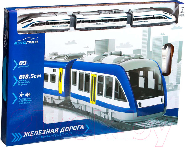 Изображение товара Железная дорога игрушечная Автоград Метро / 6918400