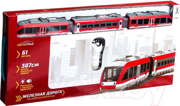 Изображение товара Железная дорога игрушечная Автоград Метро / 6918398