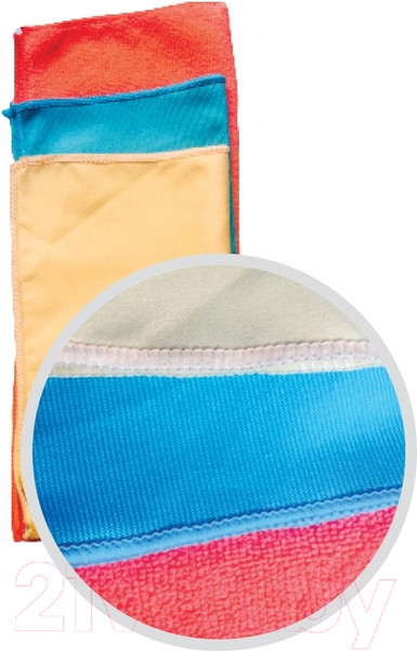 Изображение товара Набор салфеток для автомобиля AVS MFN-6118 / A78283S (3шт)