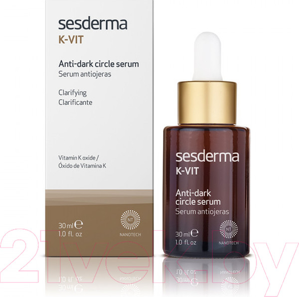 Изображение товара Сыворотка для век Sesderma K-Vit Против темных кругов вокруг (30мл)