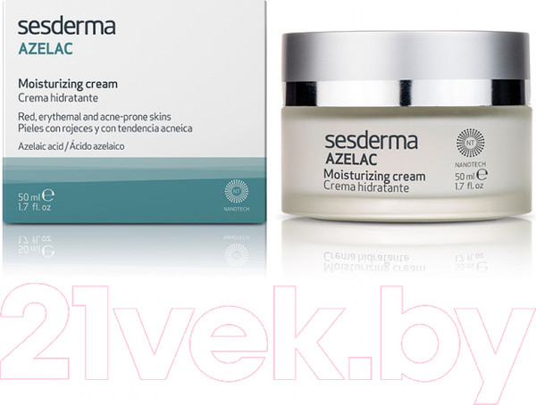 Изображение товара Крем для лица Sesderma Azelac Увлажняющий (50мл)