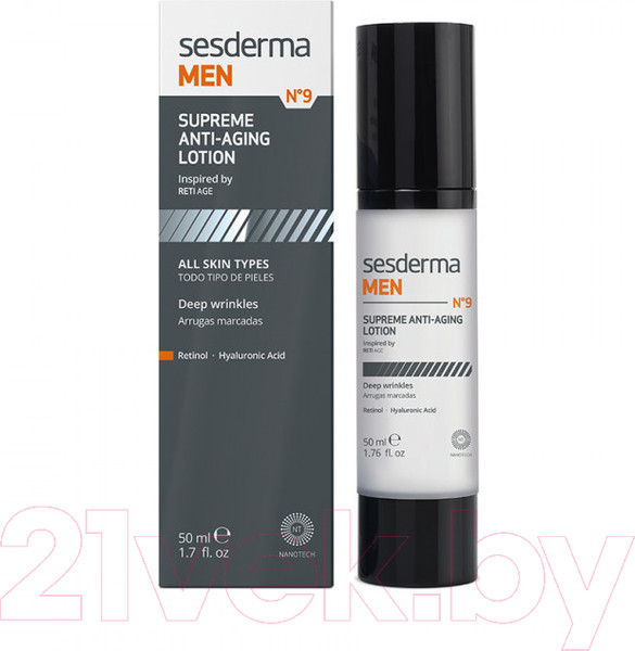 Изображение товара Лосьон для лица Sesderma Men Антивозрастной (50мл)