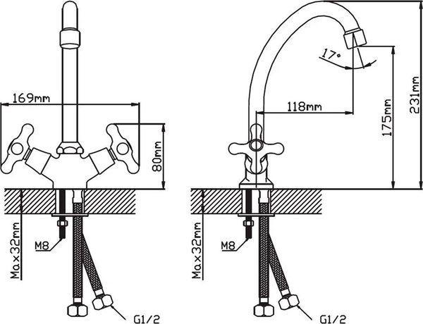 Изображение товара Смеситель Cronwil CD340-40