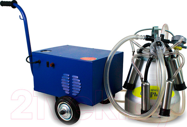 Изображение товара Доильный аппарат Фермер Для коров АДЭ 02 / slkmn20 (цельная резина)