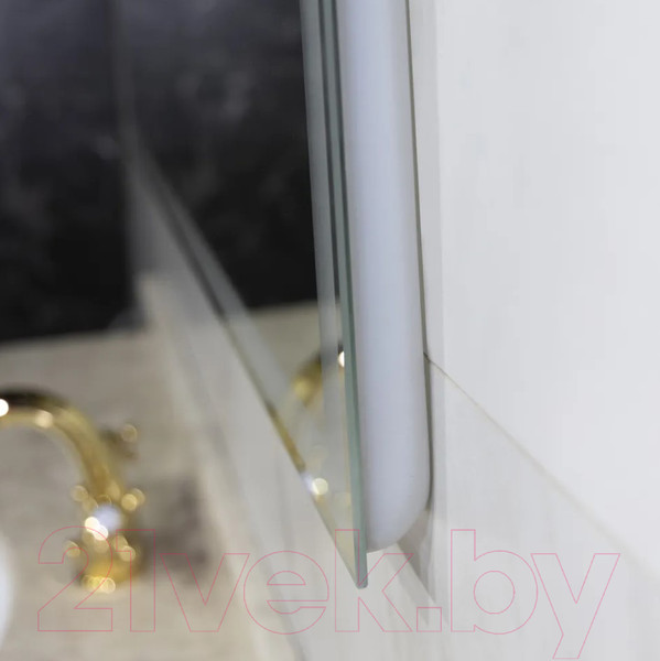 Изображение товара Зеркало Пекам Greta 110x80 / greta-110x80s (с подсветкой, с сенсором на прикосновение)