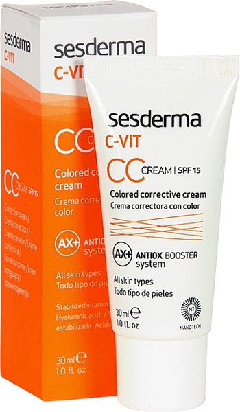 Изображение товара СС-крем Sesderma C-Vit SPF15 с витамином С (30мл)