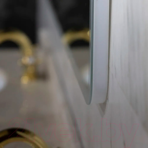 Изображение товара Зеркало Пекам Marta 80x110 / marta-80x110sp (с подсветкой, с двойным сенсором на прикосновение, подогрев)