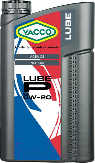 Изображение товара Моторное масло Yacco Lube P 0W20 (1л)