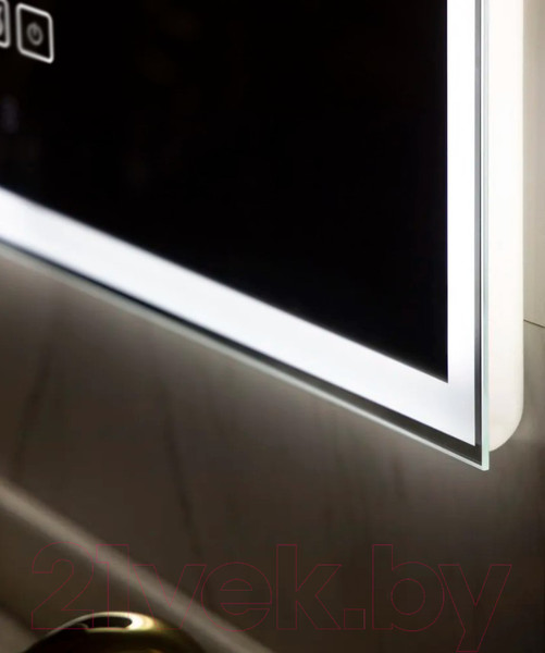 Изображение товара Зеркало Пекам Greta 80x110 / greta-80x110sp (с подсветкой, с двойным сенсором на прикосновение, подогрев)
