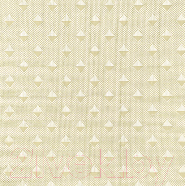 Изображение товара Шторка-занавеска для ванны Вилина Бриллиант 6757 (180x180, ромб/слоновая кость)