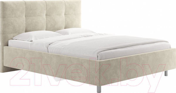 Изображение товара Каркас кровати Сонум Caprice 160x200 (микровелюр бежевый)